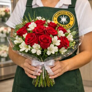 Rosas Vermelhas Médio